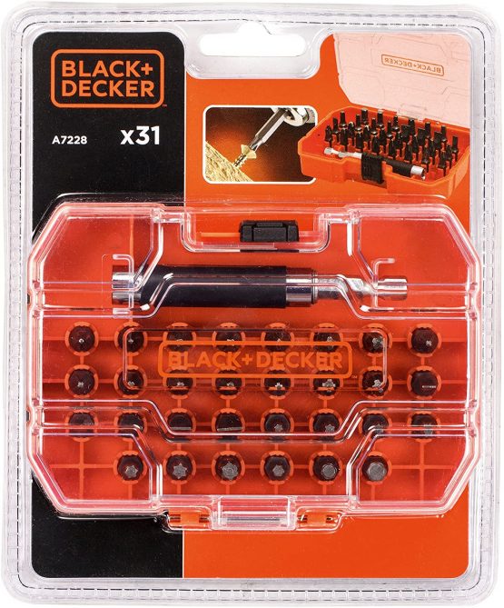 BLACK+DECKER A7228-XJ A7228-XJ-Juego de 31 Piezas para Atornillar con Adaptador magnético - Image 3