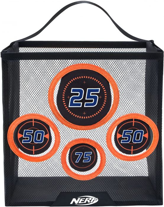 Jazwares 11506 Nerf Elite Portable Practice Target, Black