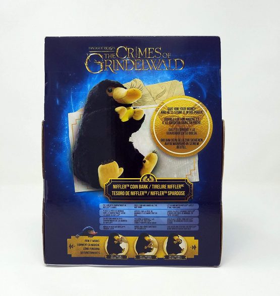 FANTASTIC BEASTS 13502 Niffler Coin Bank Wizarding World Money Box, Black - Image 2