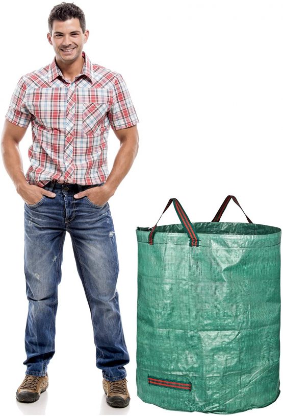 GardenMate pack of 3 large 272L garden waste bags (H76 cm, D67 cm) - Image 2