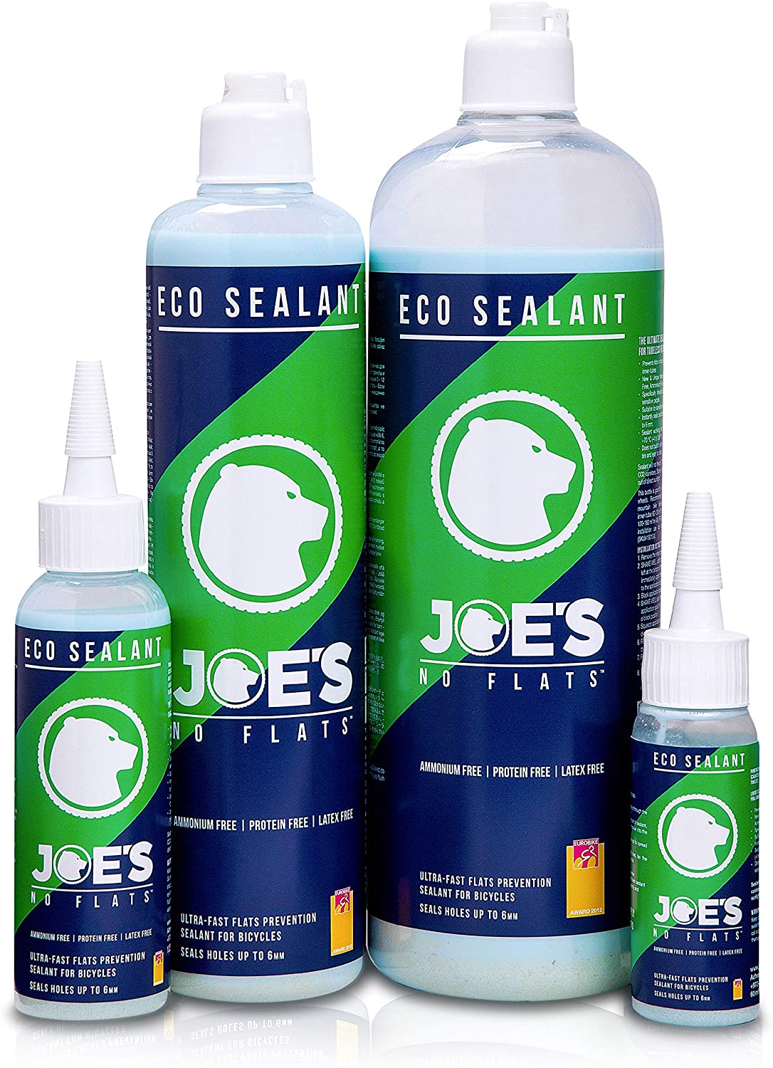 JOE'S NO FLATS, ECO SEALANT 125ML BOTTLE, No Colour
