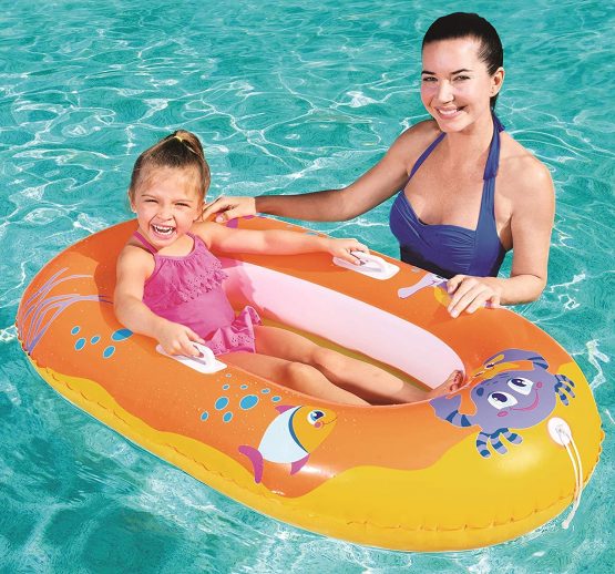 Bestway Happy Crustacean Jnr Boat, 53 x 35-inches - Image 3