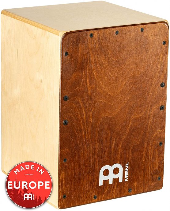 Meinl Jam Cajon Drum Box for Beginners - Suitable for Players Approx. 115 cm - Compact Size for Easy Transport - Ideal for Home and Outdoor Use - MADE IN EUROPE (JC50AB)