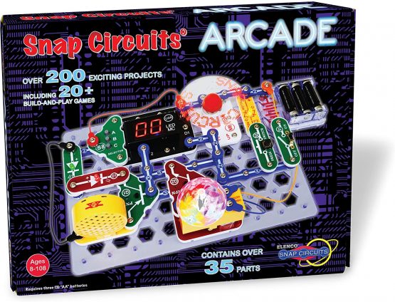 Snap Circuits Arcade SCA-200 | Over 200 STEM Projects | 35 Parts | Full Color Project Manual | STEM Educational Toy for Kids 8+ - Image 2