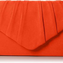SwankySwans Women's Iggy Suede Velvet Envelope Party Prom Clutch Bag Clutch