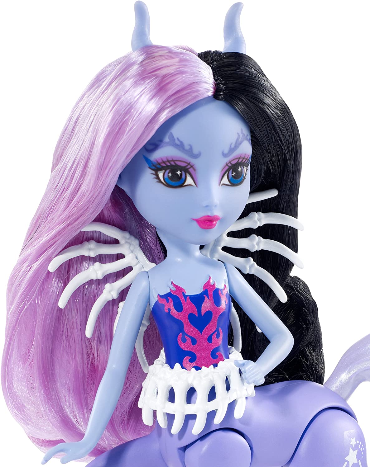 Monster High Fright-Mares Onyx Firehoof Figure Doll, Purple, 6 inches - Image 4