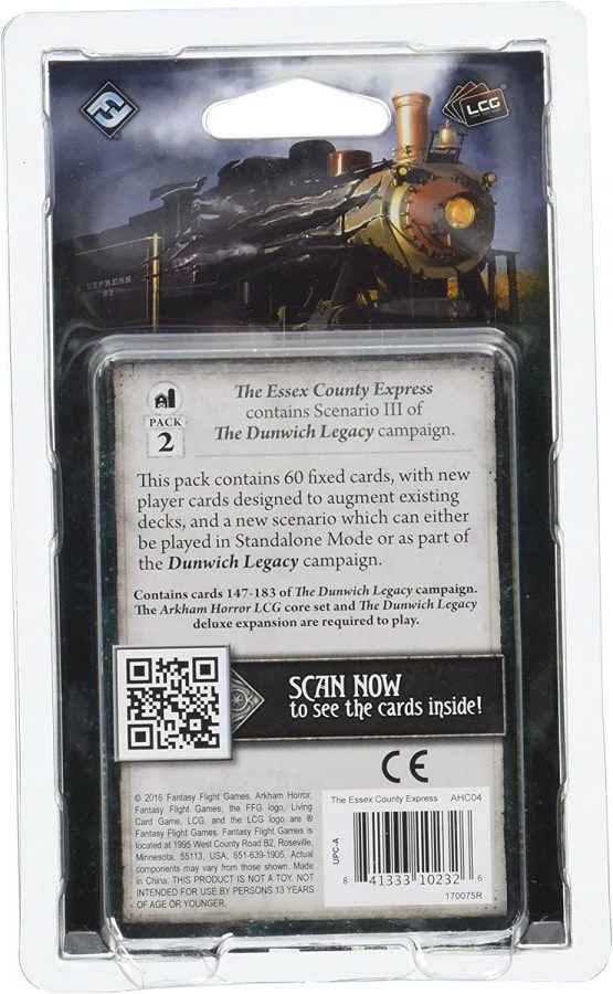 Fantasy Flight Games - Arkham Horror LCG: Mythos Pack - The Essex County Express - Card Game - Image 2