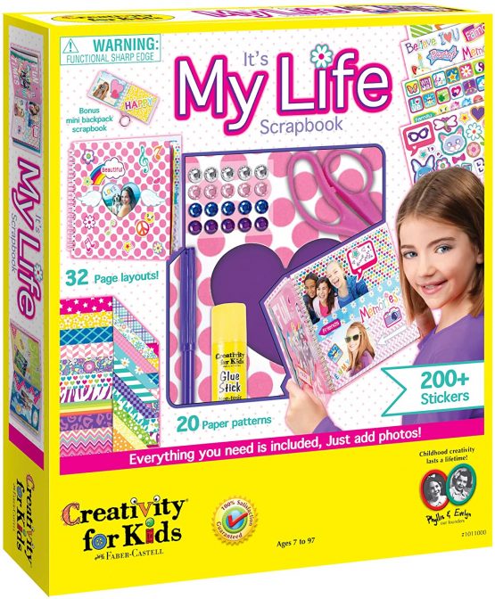 Creativity For Kids It's My Life Scrapbook Kit