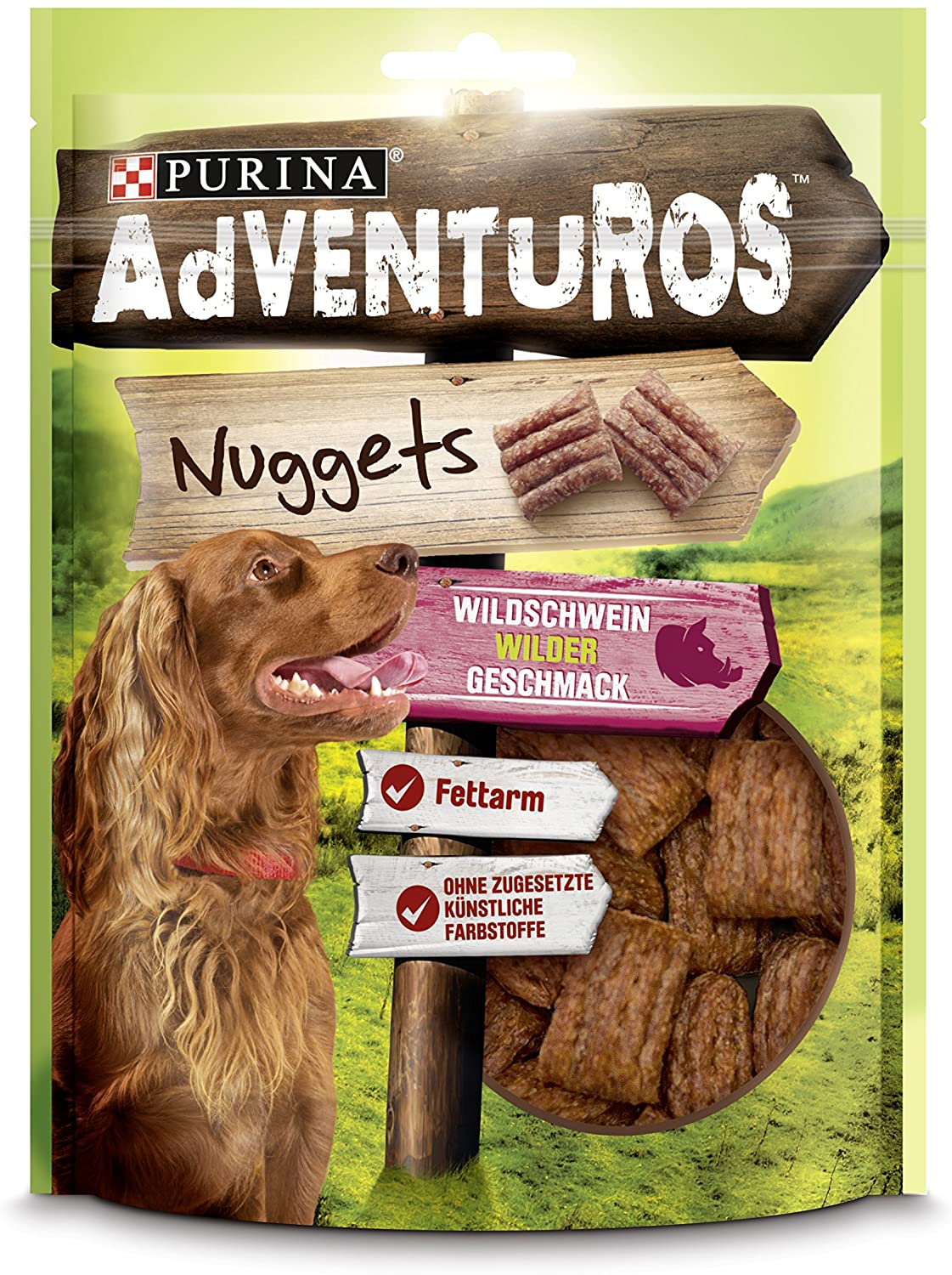 Adventuros Dog Snacks Pack of 6 x 90g, 90 g (Pack of 6)