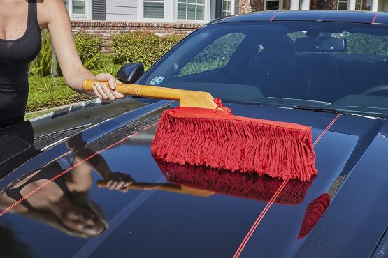 California Car Duster CCD-Original Standard Car Duster with Wooden Handle - Image 4