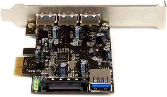 StarTech 4 Port PCI Express USB 3.0 Card - 3 External and 1 Internal - Native OS Support in Windows 8 and 7 - Standard and Low-Profile (PEXUSB3S42) - Image 4