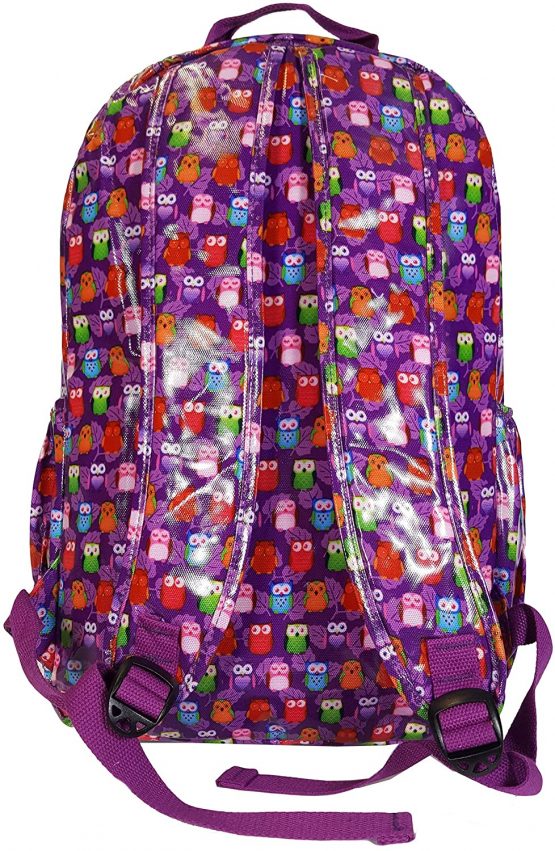 GFM® Gloss Finish OilCloth Waterproof Backpack for Everyday use, School, College, Gym, Travel etc (1118) - Image 3