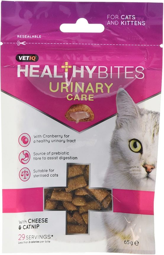VetIQ Healthy Bites Urinary Care For Cats & Kittens 65g - Pack of 8