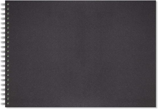 Artgecko Classy Sketchbook A3 Landscape - 80 Pages (40 Sheets) 150gsm White Cartridge Paper