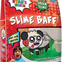 Ryan’s World Slime Baff Green from Zimpli Kids, Turns water into gooey, colourful slime, Children’s Christmas Gifts, Craft Kit
