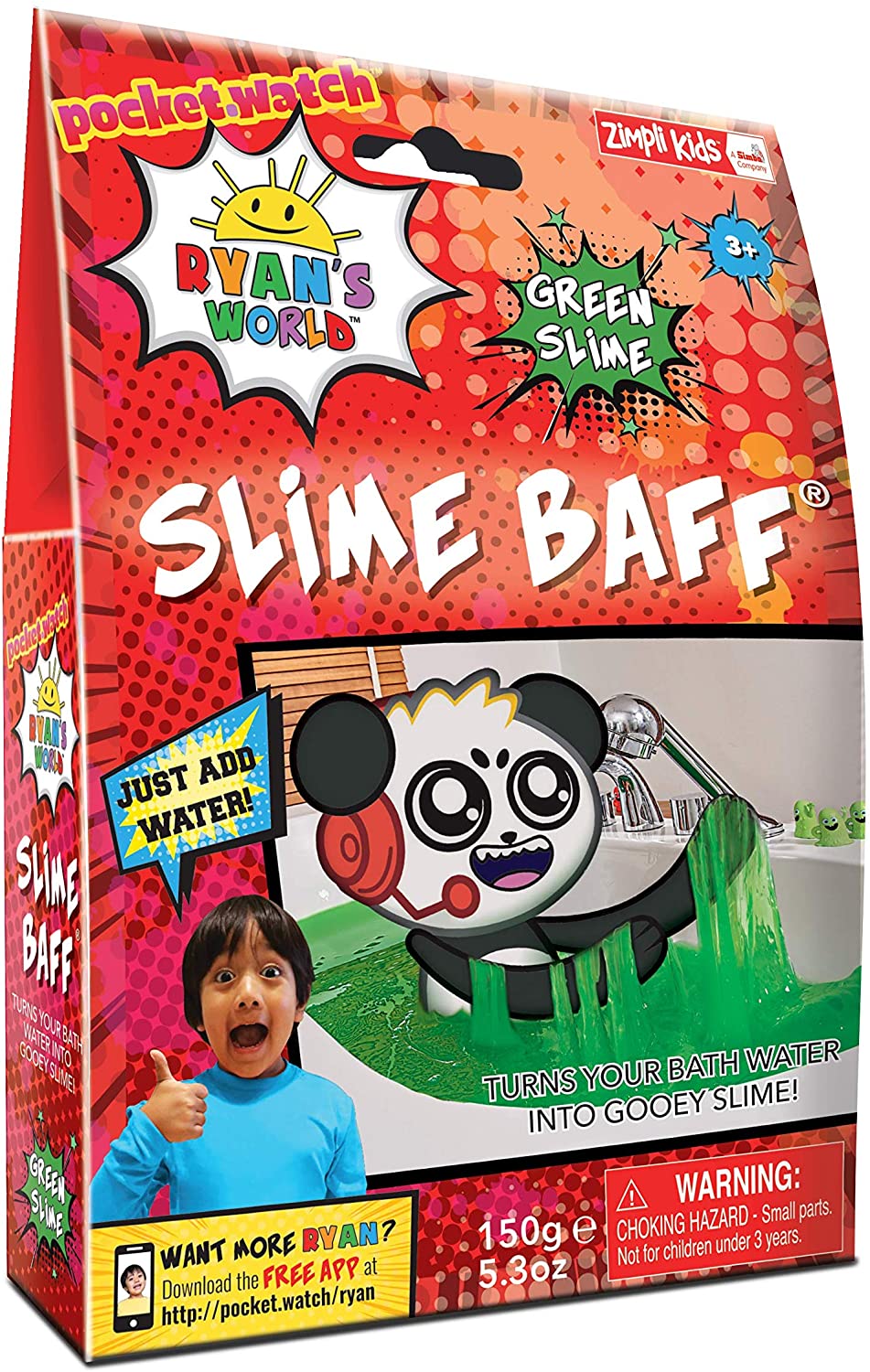 Gooey bath of Slime! Slime Baff  Turn your boring water into an