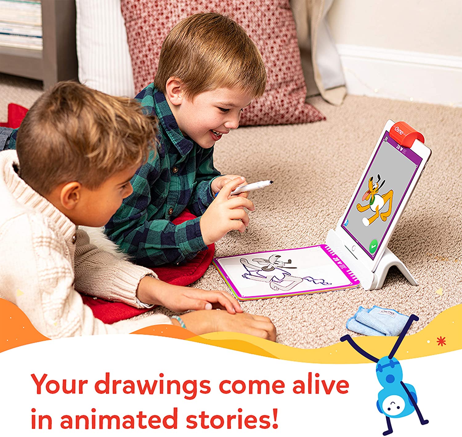 Osmo - Super Studio Disney Mickey Mouse & Friends - Ages 5-11 - Learn to Draw - For iPad or Fire Tablet (Osmo Base Required) - Image 4