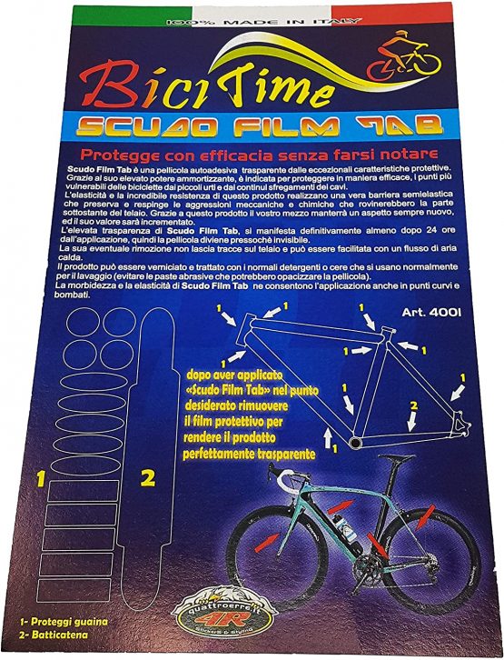 Quattroerre Transparent Sticker Set for Bicycle - Image 2