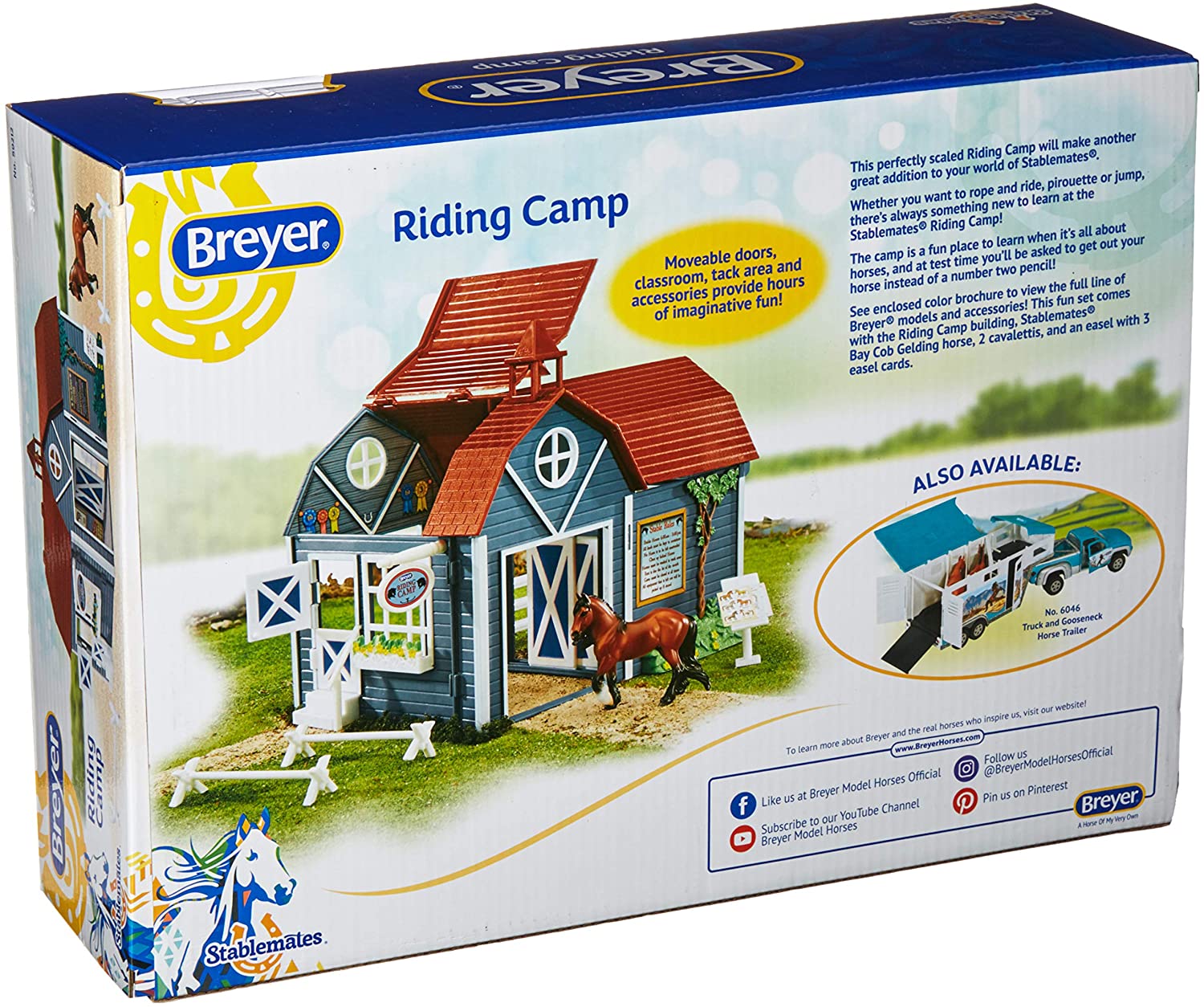 Breyer 90.59212 Stablemates Riding Camp, Mixed - Image 4