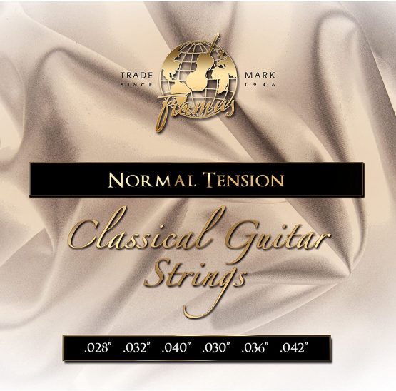 Classical Guitar Strings Silver Wound Nylon, Medium