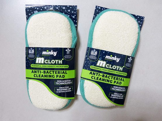 Bundle of 2 - Minky M Cloth Anti Bacterial Cleaning Pad - Mrs Hinch - Image 2