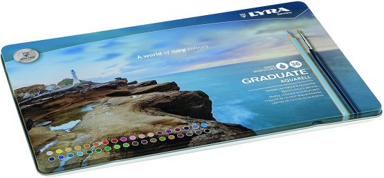 LYRA 2881360 GRADUATE AQUA PENCILS 36 METAL BOX - Image 3