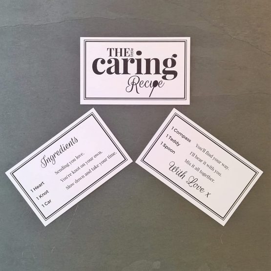 The Little Caring Recipe - A Unique Gift to Show You're Thinking of a Friend who has had a Loss, Sadness or Going Through a Bad time. Express Condolences & Sympathy & to Show You Care. - Image 2