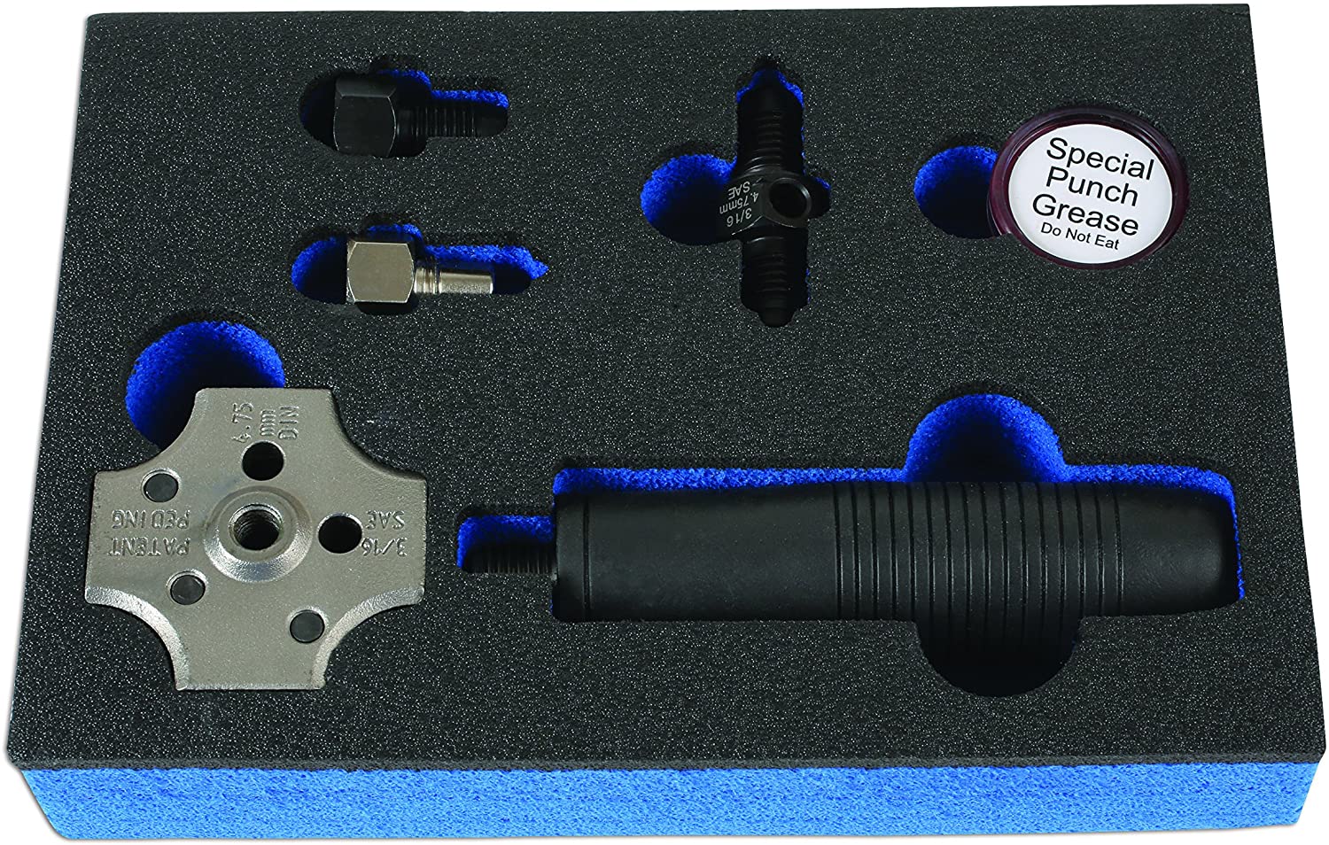 Laser 6728 Brake Pipe Flaring Tool, Black