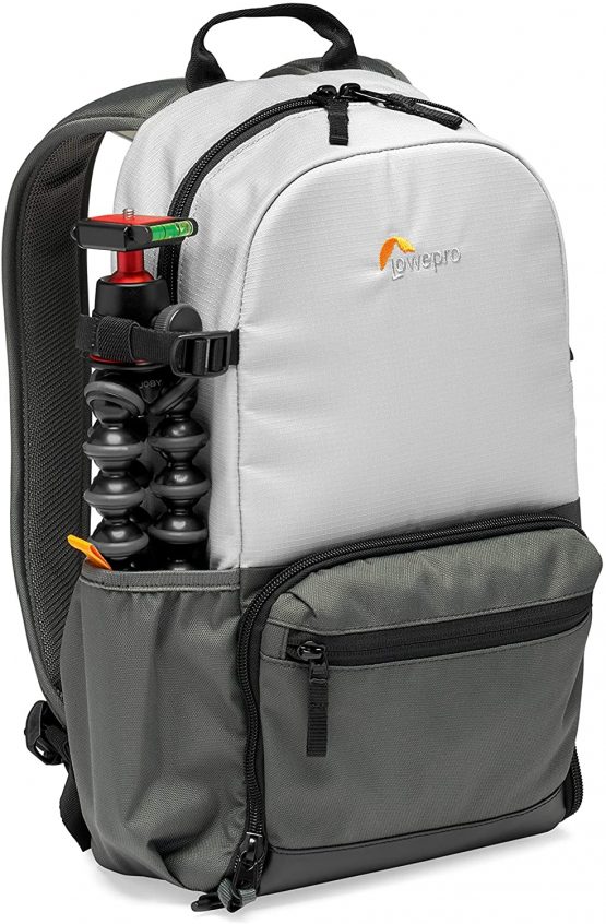 Lowepro LP37234-PWW Truckee BP 150 LX Outdoor Camera Backpack, Fits 10 inch Tablet, for Compact DSLR/Mirrorless, Sony, Canon, Nikon, with 2nd lens, Gimbal, Video Drone, DJI, Osmo, Mavic, Light Grey