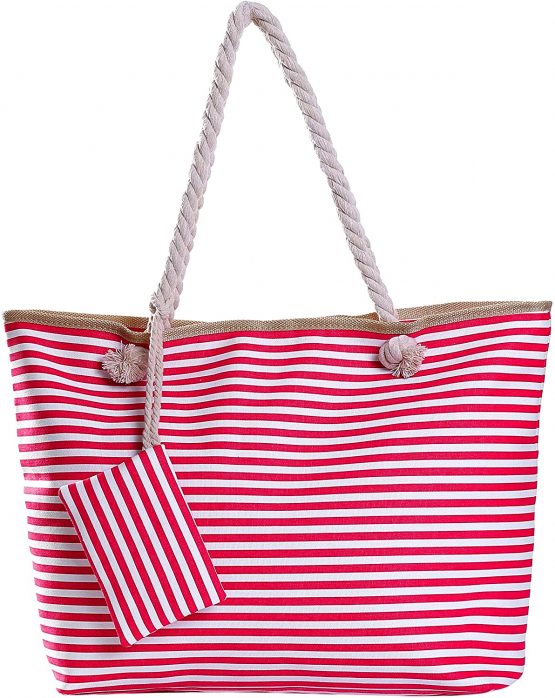 Large beach bag water resistant with zip