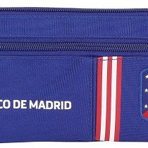 Atlético de Madrid"In Blue" Official Pencil Case Double Zip School 230 x 110 mm