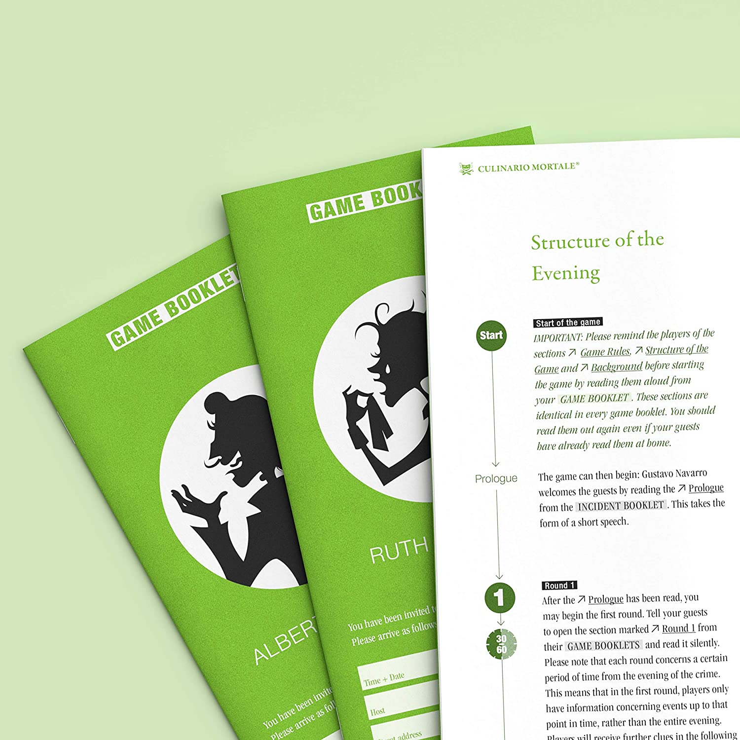 Culinario Mortale Expedition of Death - A Modern Murder Mystery Party Game for 5-7 Player, 8.98 x 4.53 x 0.71 inches - Image 4