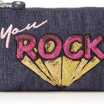 Kipling Creativity L Women’s Purse, Multicolour (You Rock), 18.5x11x1.5 Centimeters (B x H x T)