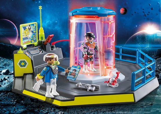Playmobil 70009 Super Set Galaxy Police Rangers Prison Cell with LED Lights - Image 4