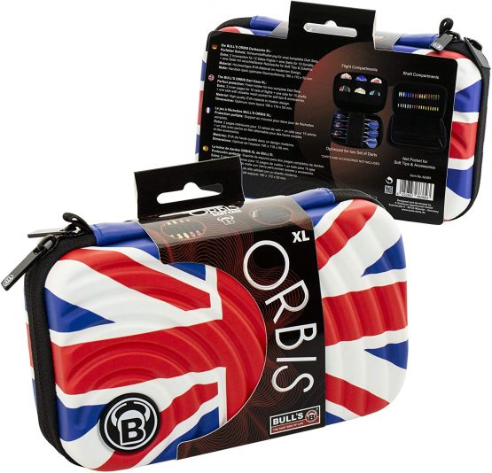 Bulls Orbis XL Union Jack Dart Case Red/White/Blue - Image 4