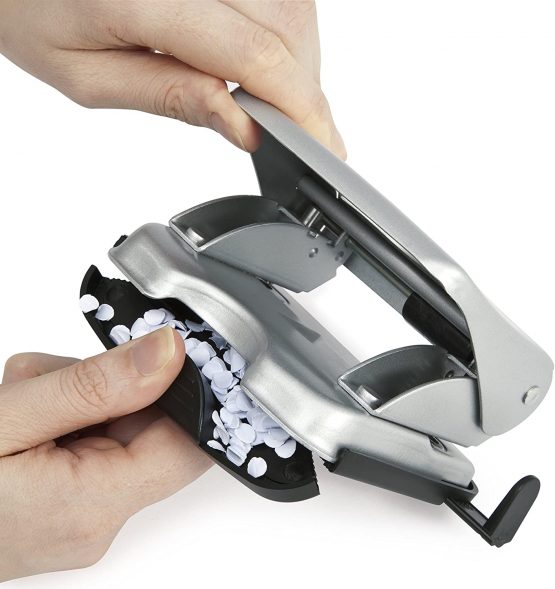 Rapesco 1029 825 2-Hole Metal Punch, 25 sheet Capacity, Silver - Image 3