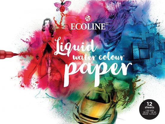 Royal Talens Ecoline Liquid Watercolour Print Paper Pad