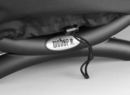 Weber 7117 Premium Grill Cover, Fits Q 100/1000 series, Black, 35.6 cm*71.1 cm*43.2 cm - Image 3