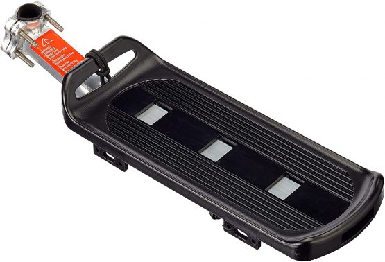 fischer Unisex_Adult Pannier Rack, Black, Uni