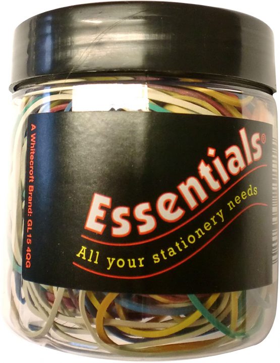 Whitecroft TS-120255 Essentials Assorted Rubber Band, 75g - Image 2