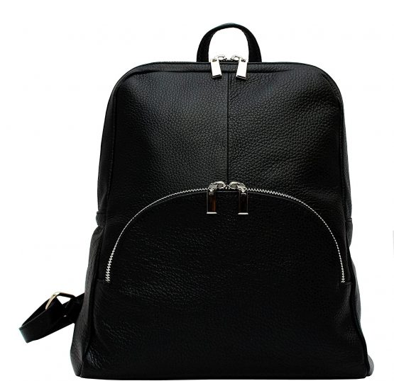 Montte Di Jinne - Italian Leather Backpack, Genuine Leather Handbag, Zip Around, Gifts for women