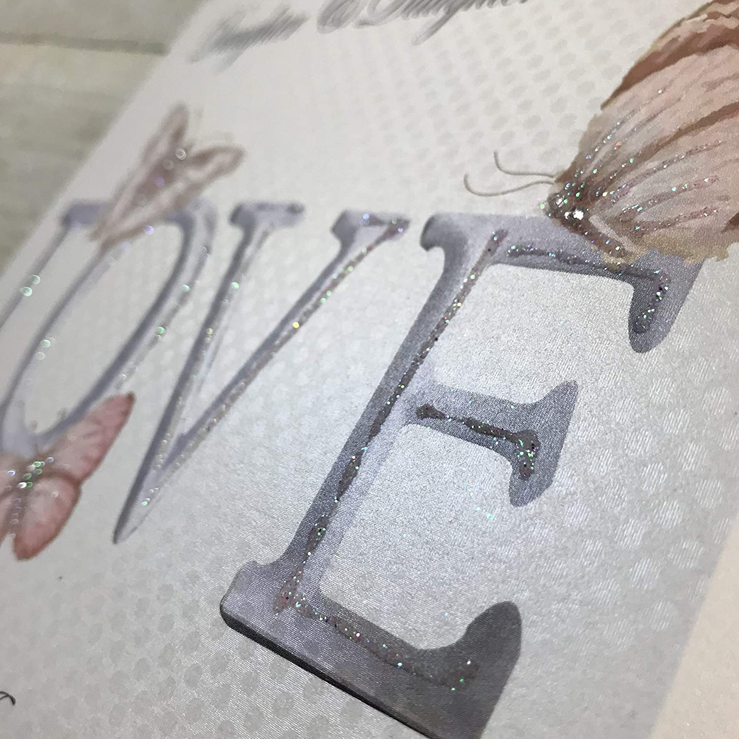 White Cotton Cards Daughter-in-Law 'Love' Happy Handmade Gay Anniversary Card, PD75d, 16cm x 16cm - Image 3