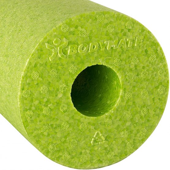 BODYMATE foam roller STANDARD medium-hard smooth 45 x 15 cm with free E-BOOK - many colours - Image 3