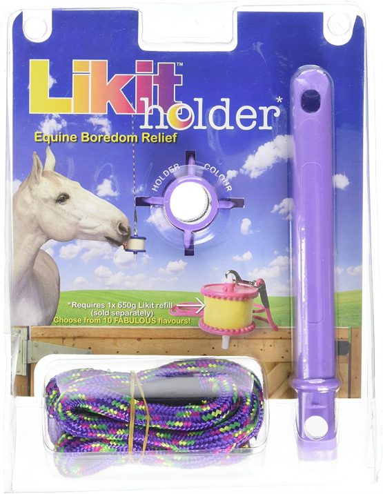 Signature Likit Holder - Purple - Clear, Unisex, 13332