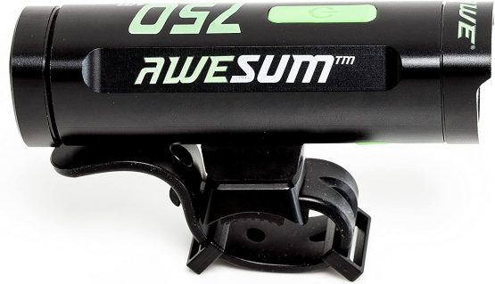 AWE® AWE750™ 1 x Super LED USB Rechargeable Bicycle Front Light 750 Lumens EXTREMELY BRIGHT - Image 4