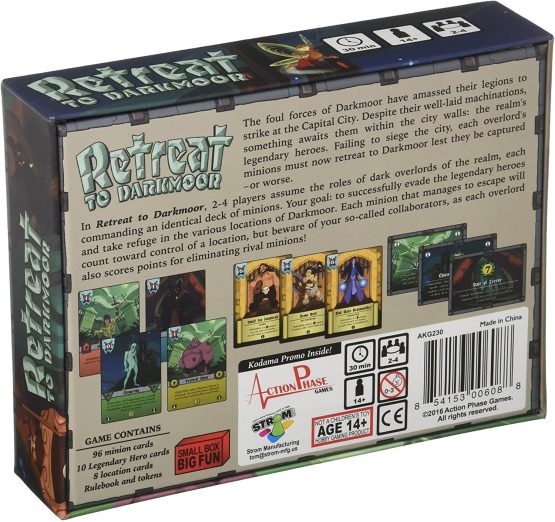 Action Phase Games Retreat To Darkmoor Board Game - Image 2