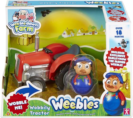 Character Options Kids Weebledown Farm Wobbily Tractor And Farmer - Image 3