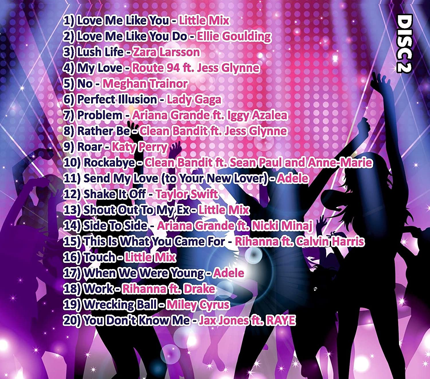 Mr Entertainer Big Karaoke Hits of Chart Girls - Double CD+G (CDG) Pack. 40 Top Songs - Image 3