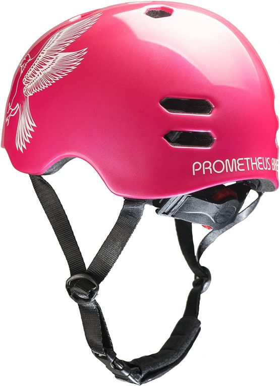 Prometheus Children's Bicycle Helmet Size S 53-55 cm with Rotating Ring Skater Helmet – TÜV Rheinland Certified - Image 3