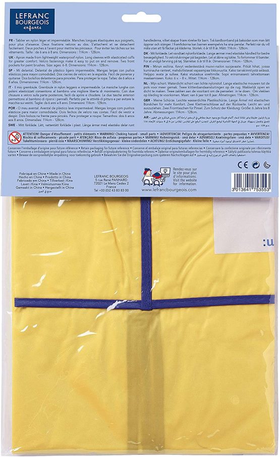 Lefranc & Bourgeois Education – 175355 – Painting – Apron Nylon – Junior Education - Image 3